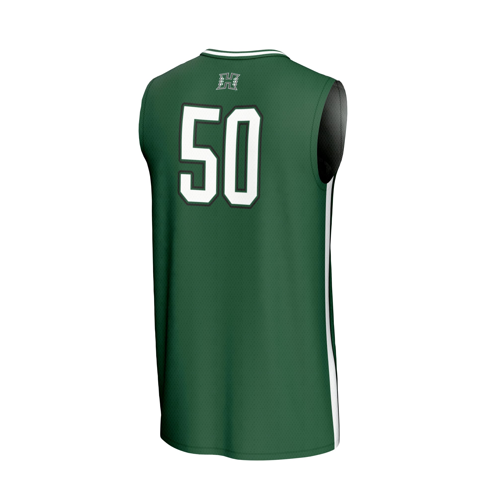 #50 Hawaii Rainbow Warriors GameDay Greats Youth Lightweight Collegiate Basketball Fashion Jersey - Green