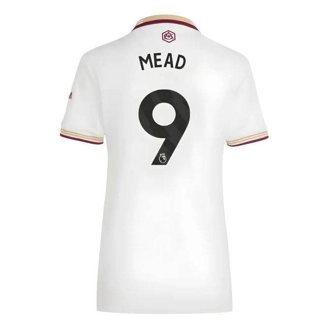 2025-20 Arsenal Authentic Third Jersey Mead #9 L M Women S