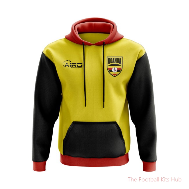 Uganda Concept Country Football Hoody (Yellow)