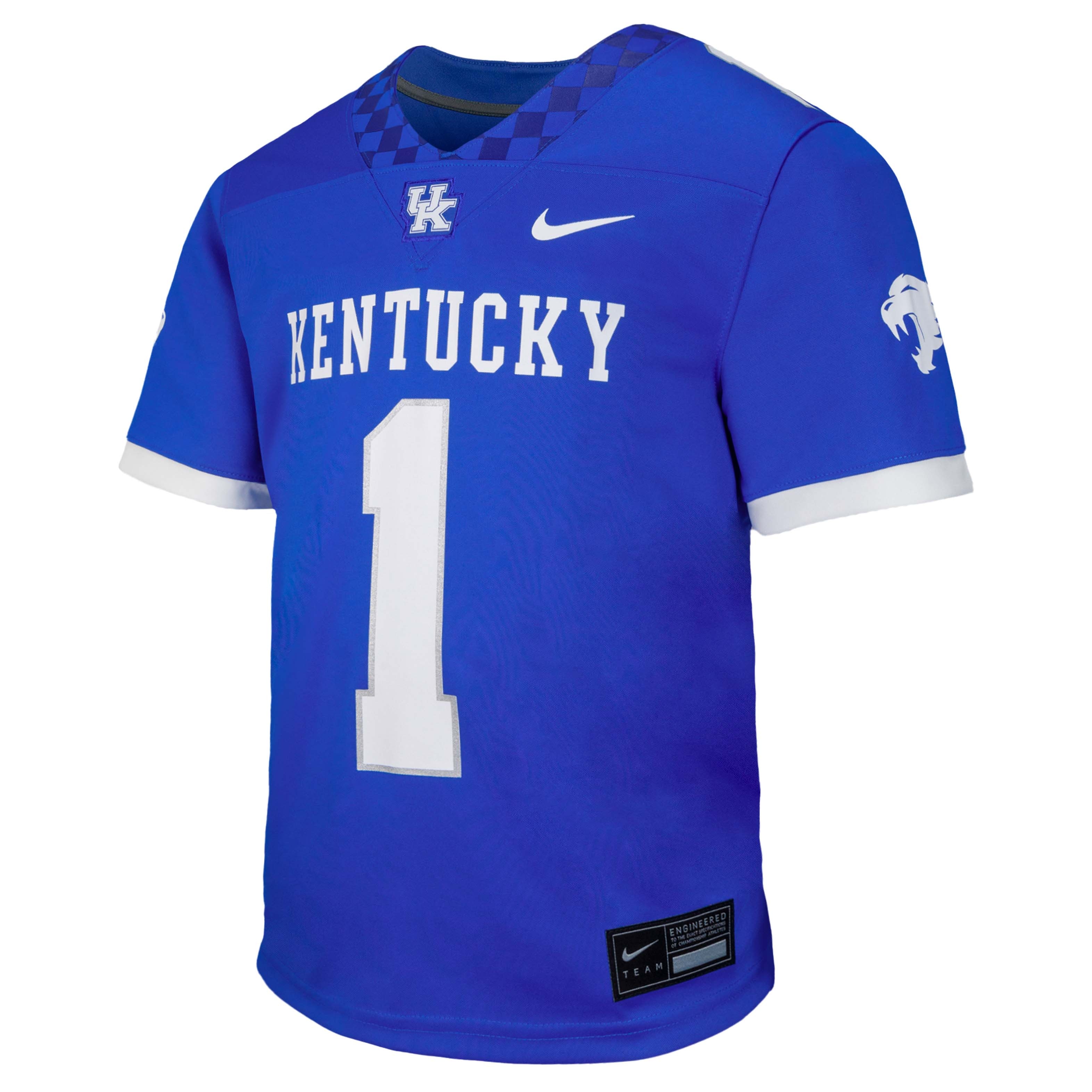 [DDG] Kentucky Wildcats Youth Untouchable Replica Game Jersey - Royal