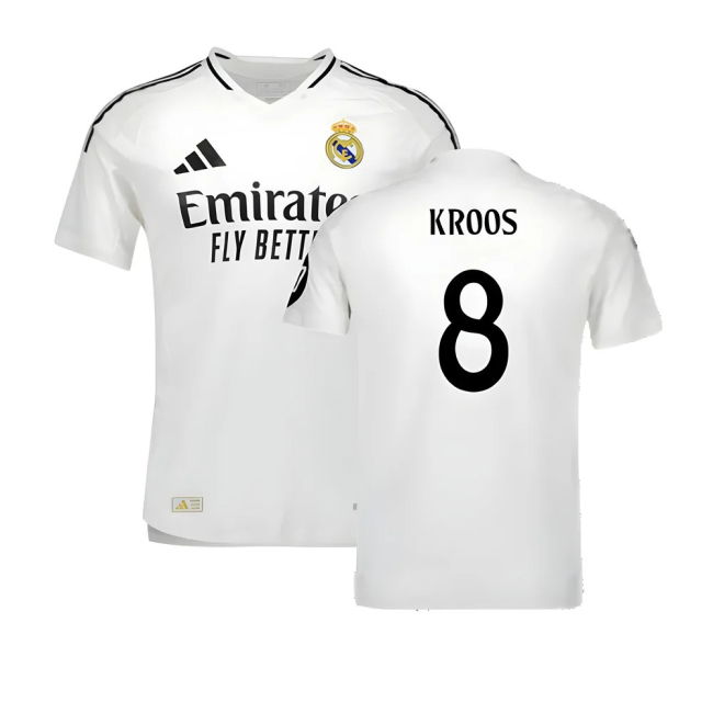 Real Madrid 2024-2025 Home Jersey - Adult #8