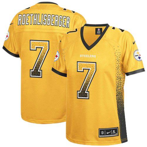 Authentic NFL P S Steelers #55 Devin Bush Team Color Limited Jersey