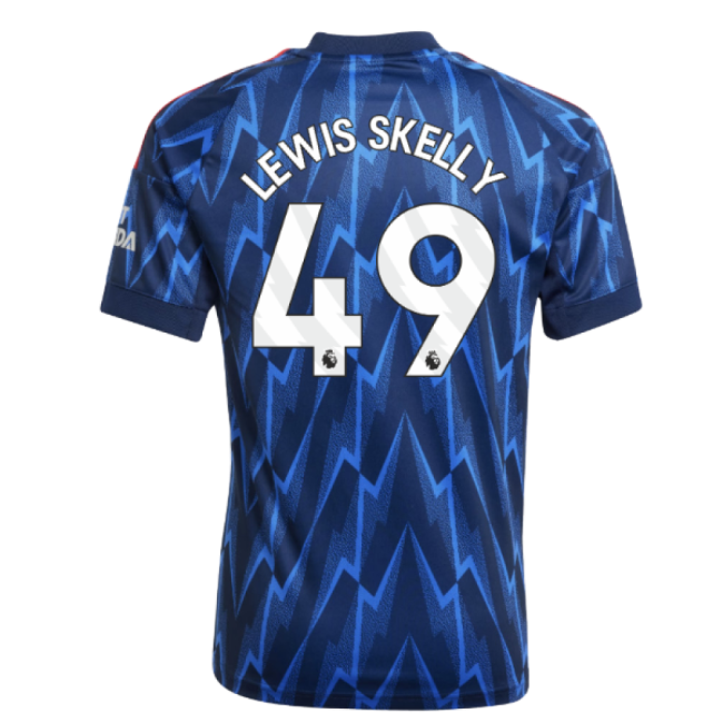 Licensed Arsenal Arsenal Away Shirt Kids Lewis Skelly #49 Superior...