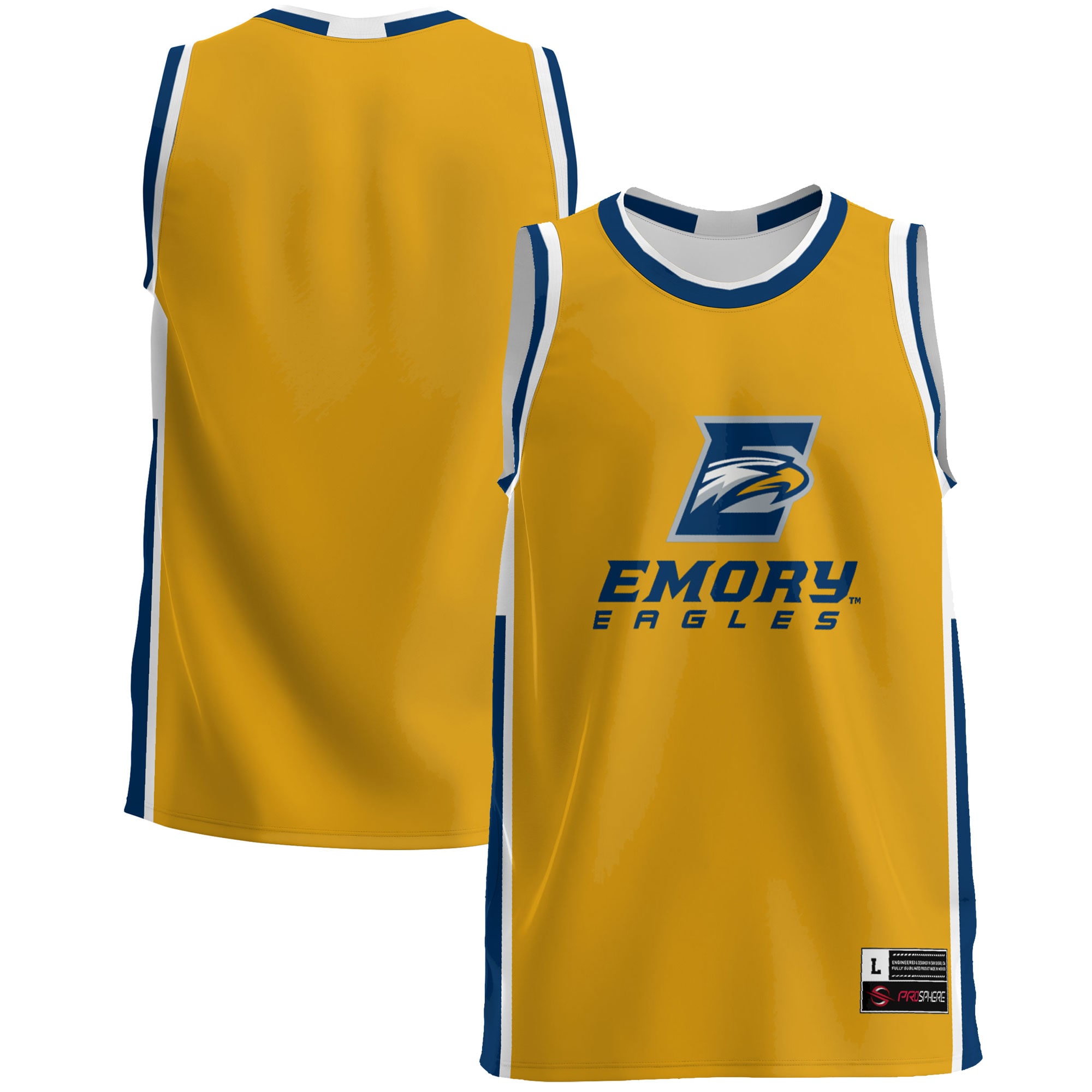 [NJP] Emory Eagles GameDay Greats Lightweight Basketball Jersey - Blue