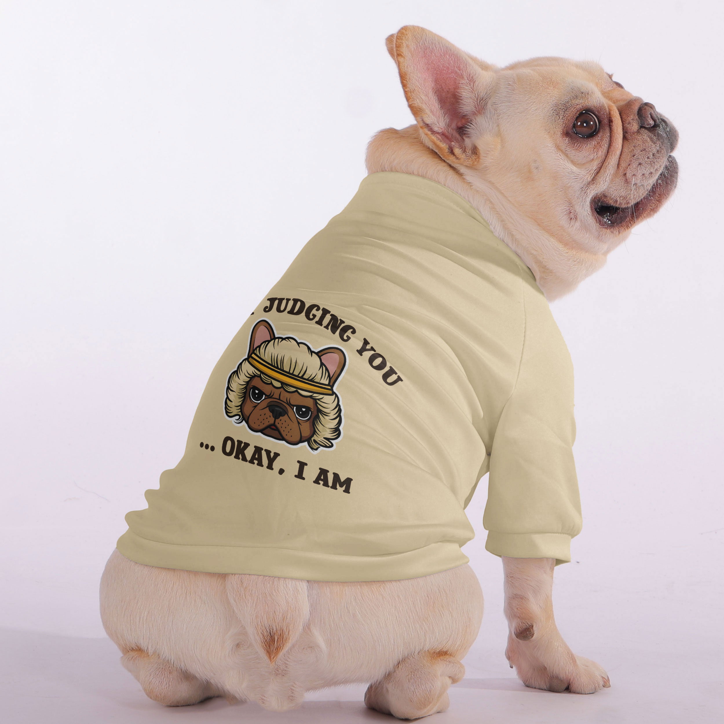 Zip-up Sweatshirt For French Bulldogs Outdoor Style | Trendy Style
