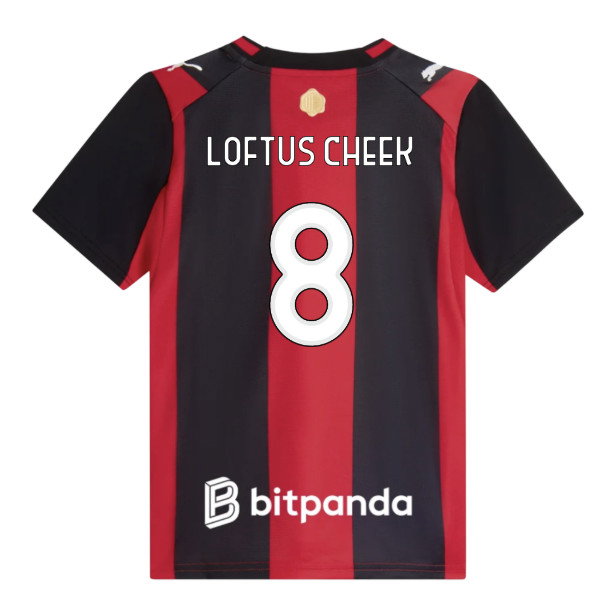 [HP] 2026-2027 AC Milan Home Shirt (Kids) (Loftus Cheek 8)