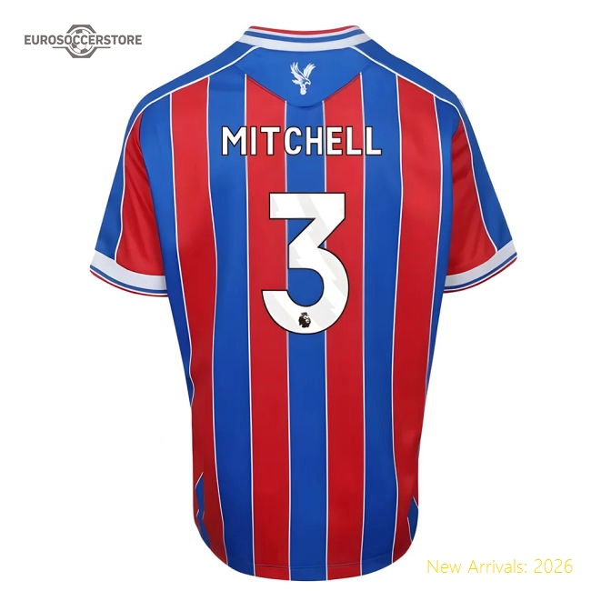 2025-2026 Crystal Palace Home Shirt (Kids) (Mitchell 3)