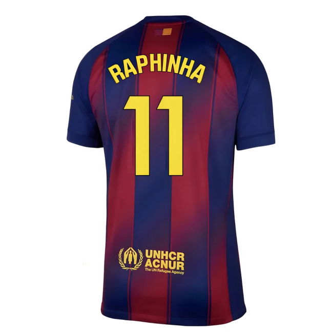Barcelona Official 2025-2026 Home Soccer Jersey - Durable Fabric