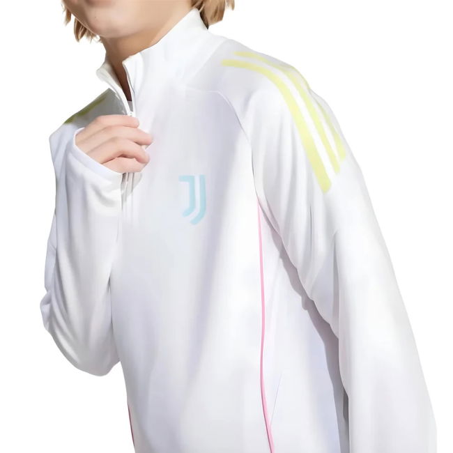 2025-2026 Juve Training Economic Shirt (Kids) (White) Quick Dry