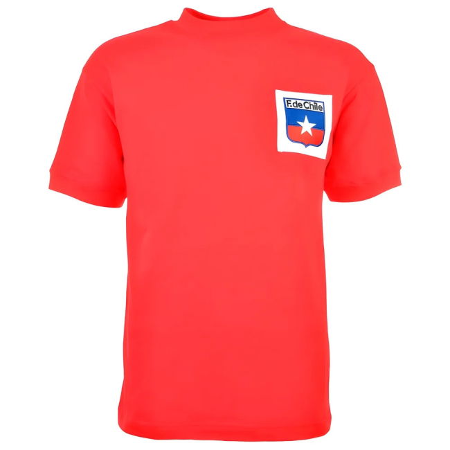 Authentic Chile Retro Football Shirt High Player Soccer