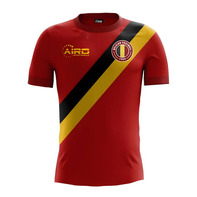Belgium Football Team Rare Piece Home Limited Shirt (Womens)