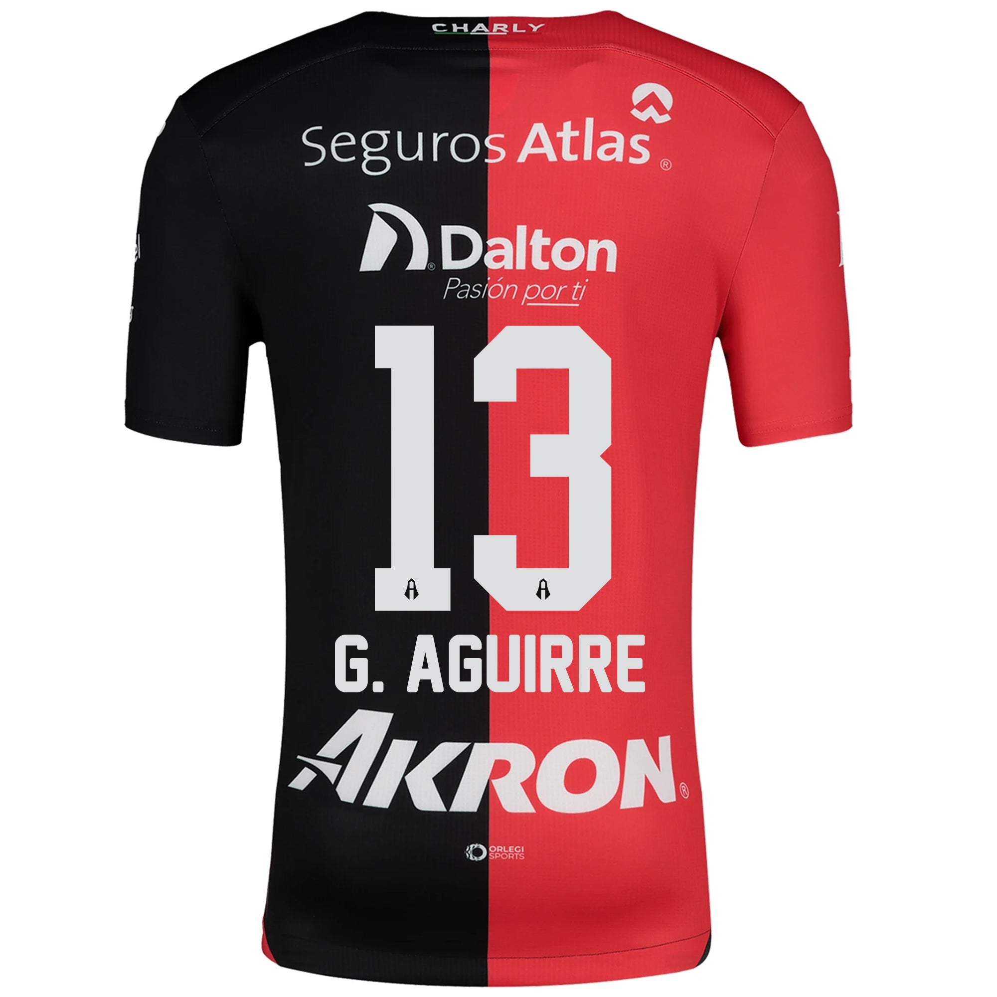 Atlas FC Aguirre 2024-2025 UCL Home Jersey – Authentic Shirt