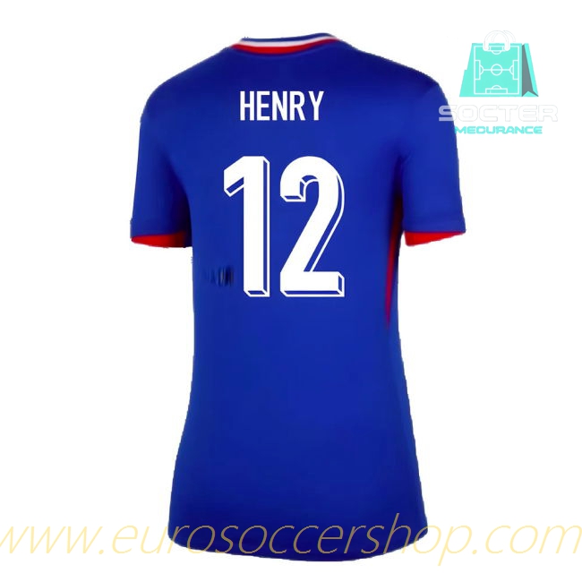 2024/25 Campaign Les Bleus Home Jersey Authentic Women's Version (Henry 12)