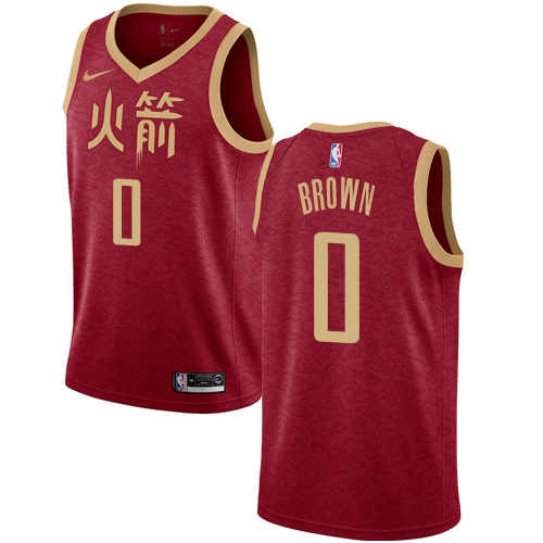 Red Nike H. Rockets #0 NBA Jersey NBA Fan Apparel Premium Quality