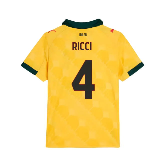 Premium 2025-2026 Ac Milan Third With Classic Design - Midfield