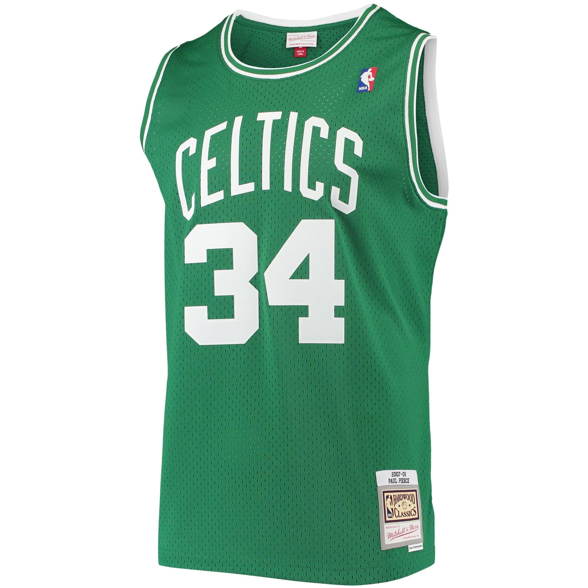[LK] Paul Pierce Boston Celtics Hardwood Classics Swingman Jersey - Kelly Green