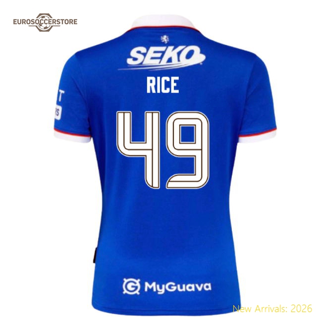 2025-2026 Football Team Womens Premium Jersey Rice Smart Fabric