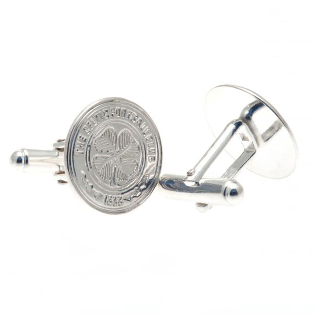 Fc Celtic Sterling Silver Crest Cufflinks For Dutch Football Fans