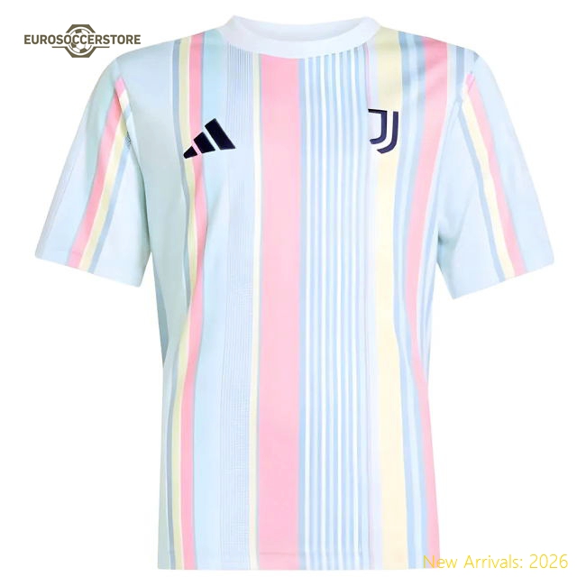2025-2026 Juventus Pre-Match Shirt (White) - Kids