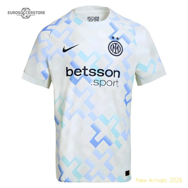 Inter Milan Away Kit 2025-2026 Fan Edition Jersey