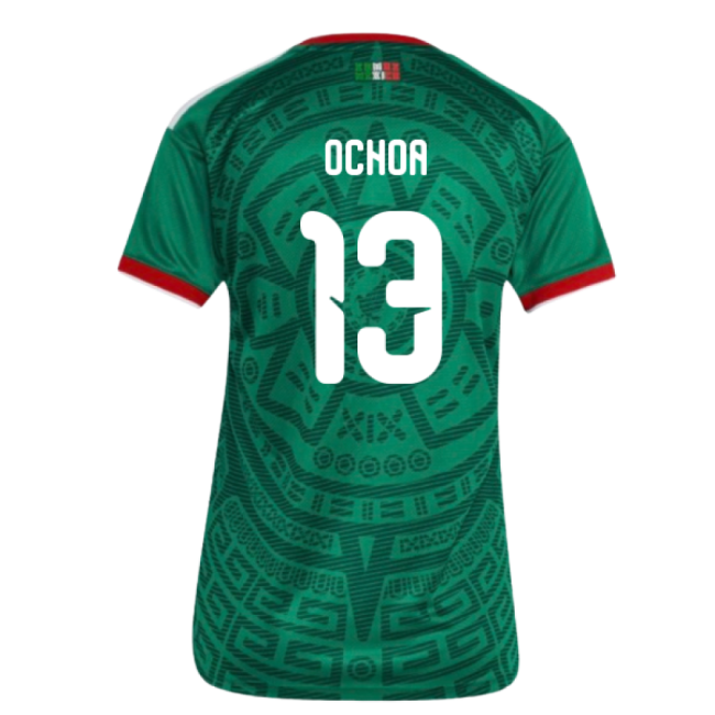 Premium-grade 2026-2027 El Tri First Jersey (womens) (ochoa 13)