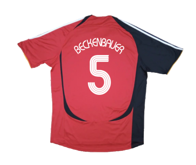 Convenient Germany 2006-08 Away Shirt ((Excellent) XL) (Beckenbauer 5) Online Store