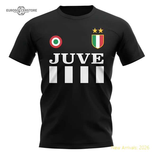 Old Lady Vintage Football Casual Tee (black) - Premium Collection