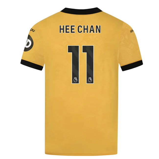 Rare Find 2025-2026 Wolves Home Durable Stitching Football Shirt #354