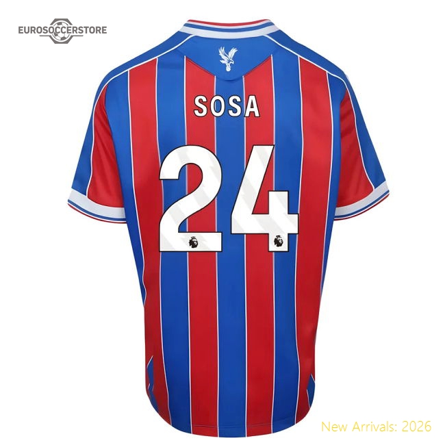 Crystal Palace Children 2025 Home Jersey Shirt Football Fan Game Day Football Fan Supporter Collection
