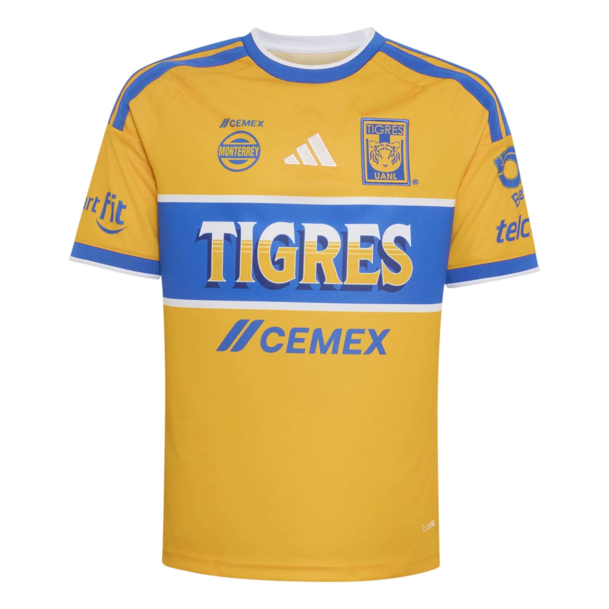 [JED] Tigres UANL Youth 2026/27 Home Replica Jersey - Gold