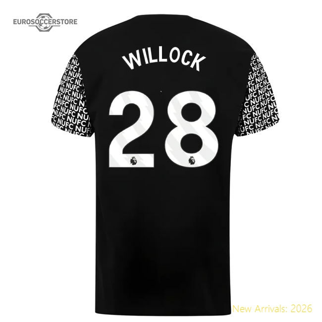 Excellent Newcastle Graphic T-shirt (black) (willock 28)