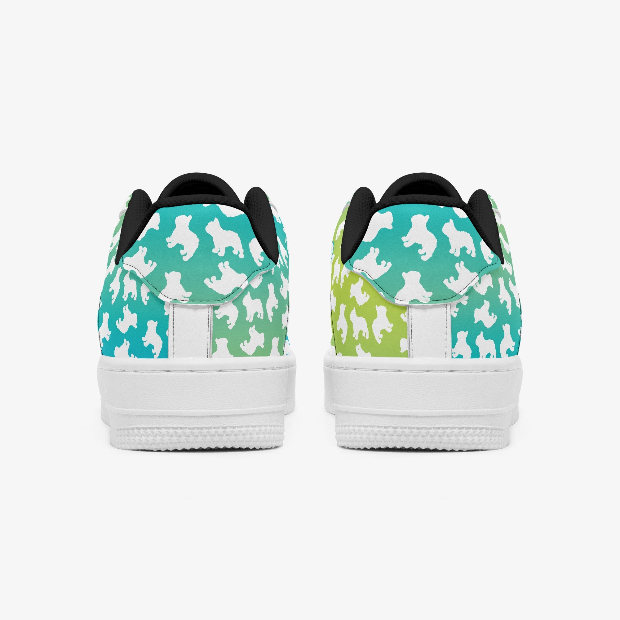 Oreo - Premium Personalized Low-top Leather Sneakers For Dog Lovers