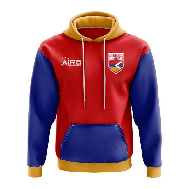 Authentic Nagorno Karabakh Republic Concept Country Football Hoody