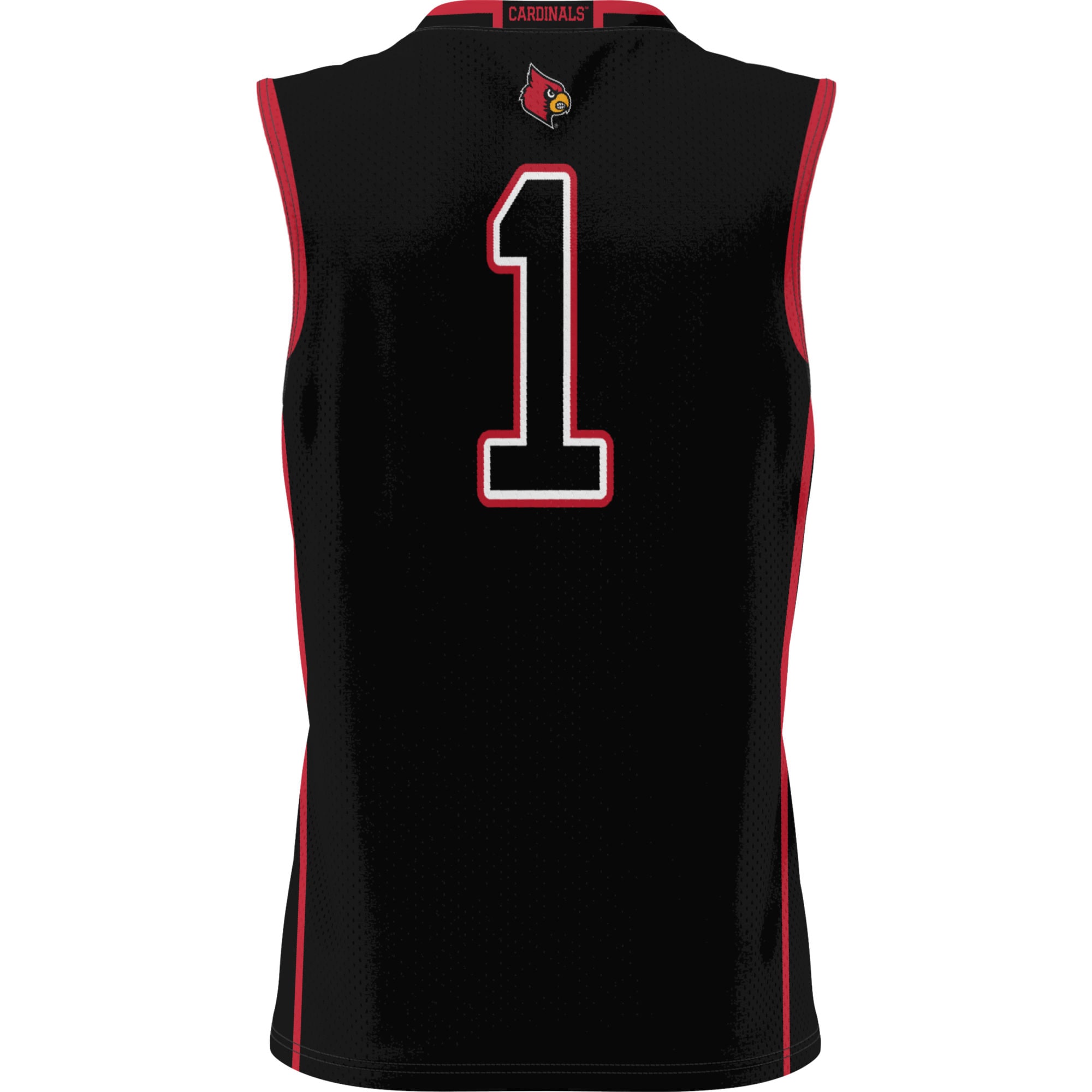 [DDG] Louisville Cardinals GameDay Greats Youth Lightweight Basketball Jersey - Black