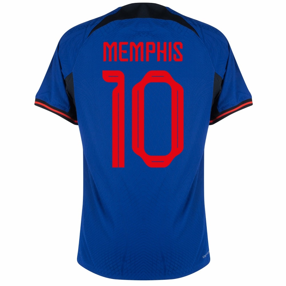 NETHERLANDS AWAY WORLD CUP 2022 MEMPHIS JERSEY