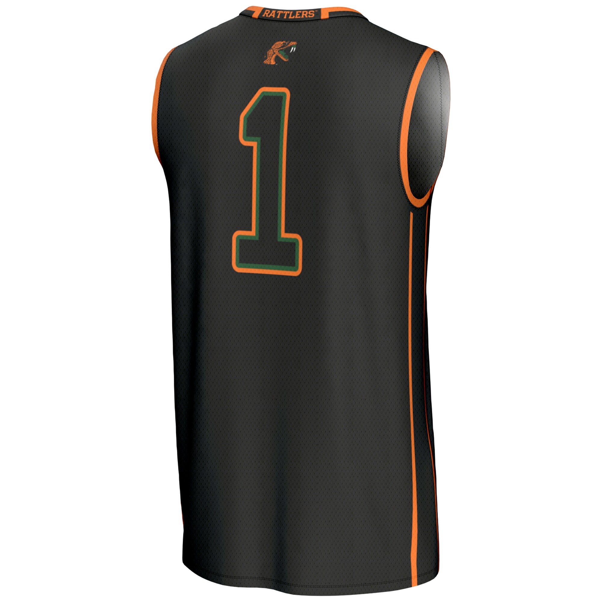 [NJP] Florida A&M Rattlers GameDay Greats Unisex Lightweight Basketball Jersey - Black
