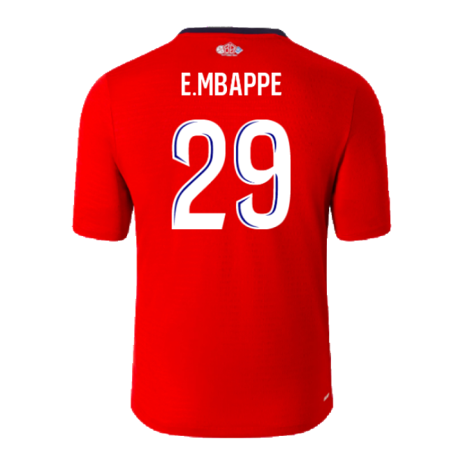 Match Quality Replica Lille Mbappe #29 Updated Design Jersey Dynami...