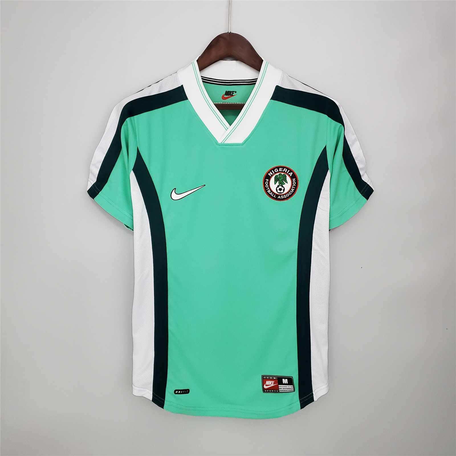 Cheap 1998 Nigeria Home retro kit