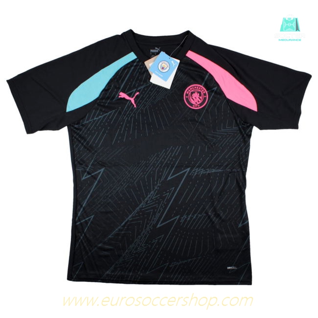2023-2024 Man City Pre-Match Jersey (Dark Navy) (Gvardiol 24)
