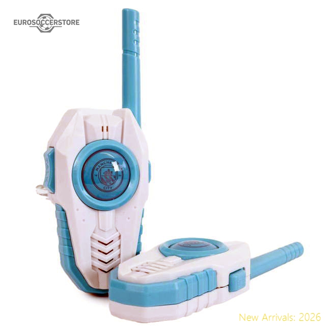 Authentic Manchester City Fc Walkie Talkie Set - Premium Quality