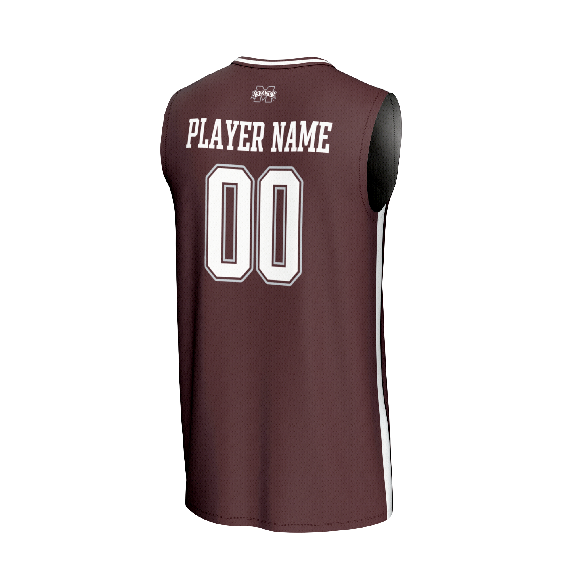 [NJP] Mississippi State Bulldogs GameDay Greats NIL Pick-A-Player Lightweight Basketball Fashion Jersey - Maroon