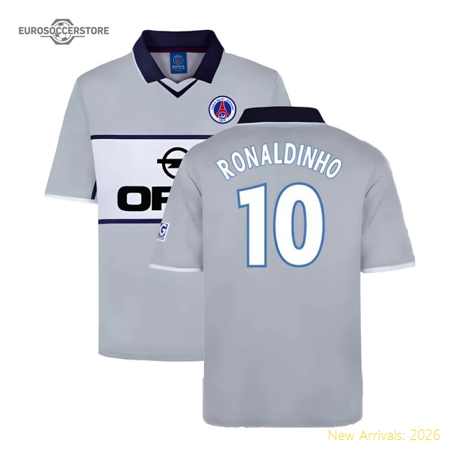 Psg Ronaldinho Original Away Jersey Classic Performance