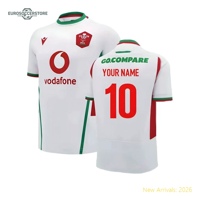 2024-2025 Wales Away Replica Rugby Shirt (Kids) (Your Name)