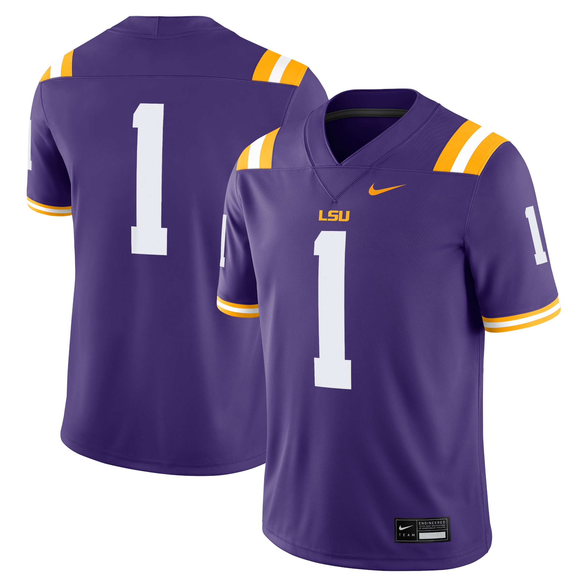 [NJP] LSU Tigers Game Jersey - Purple