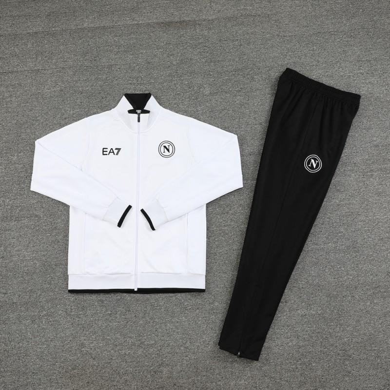 2324 Napoli White Training Jacket - Official Replica 7394