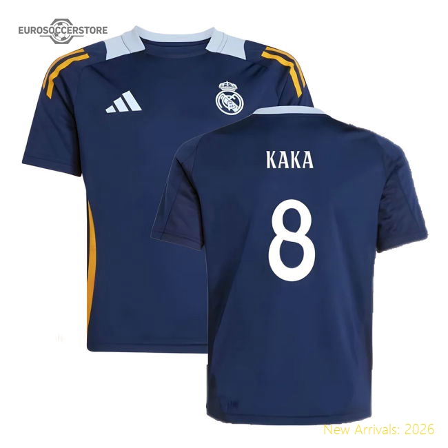 Elite Home Real Madrid Jersey Kids (kaka 8) Breathable Lightweight