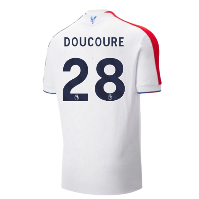 Stylish Crystal Palace 2025-2026 Crystal Palace Away Shirt (Doucour...