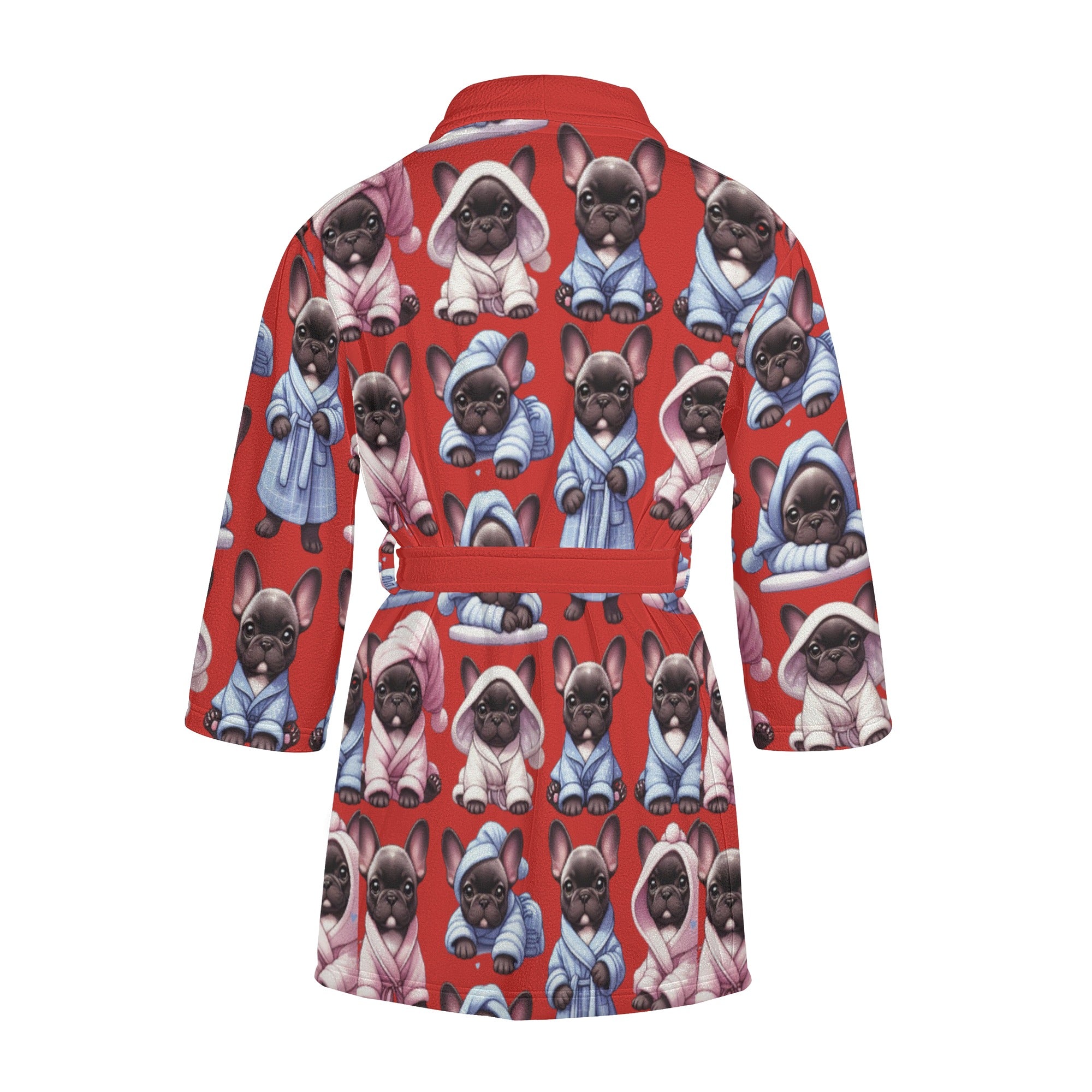 French Bulldog Lover Nala Women Bathrobe Gift For Dog Lovers