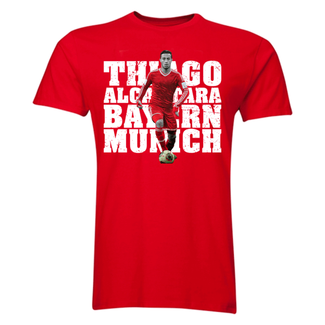 Authentic 2025-2026 Bayern Munich T-shirt With Retro Design