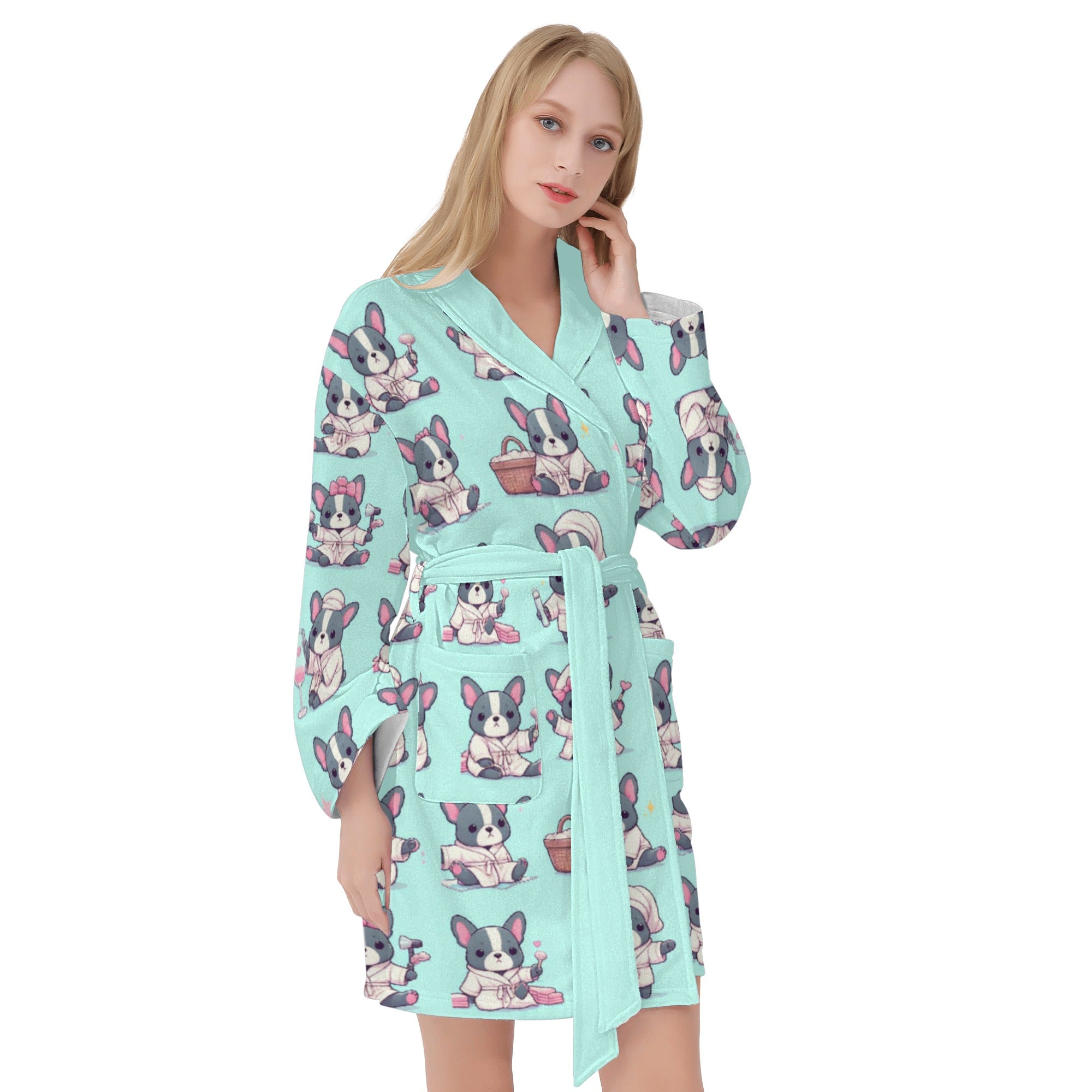 Comfortable Fashion-Forward Mia - Women Bathrobe for Daily Life